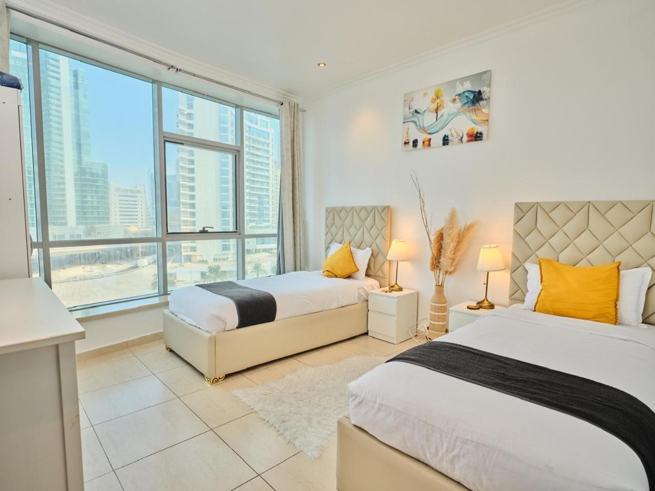 Wonderful Two Bed Room With Full Marina View Dubai Buitenkant foto