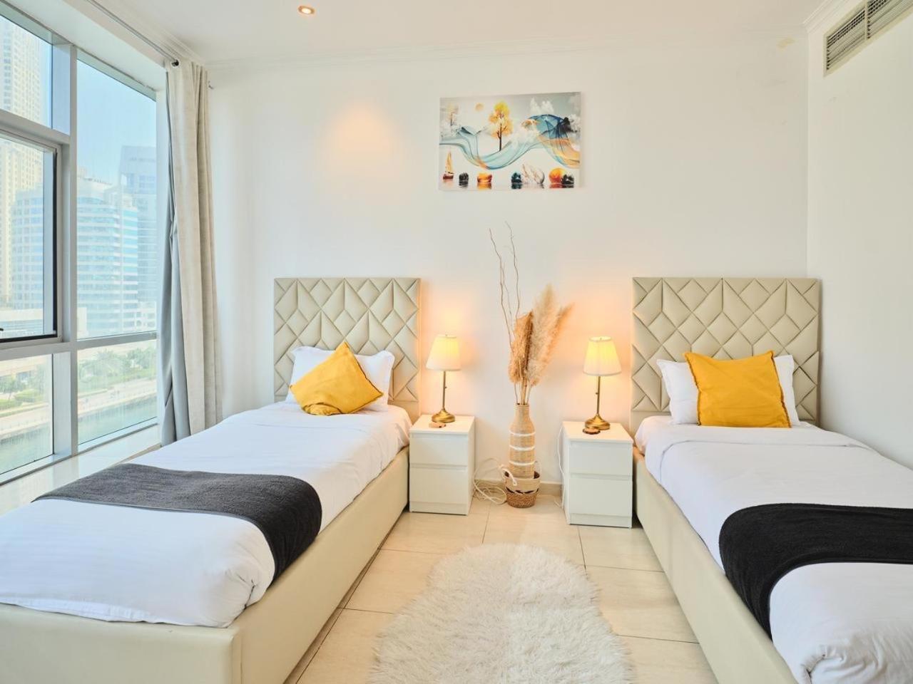 Wonderful Two Bed Room With Full Marina View Dubai Buitenkant foto